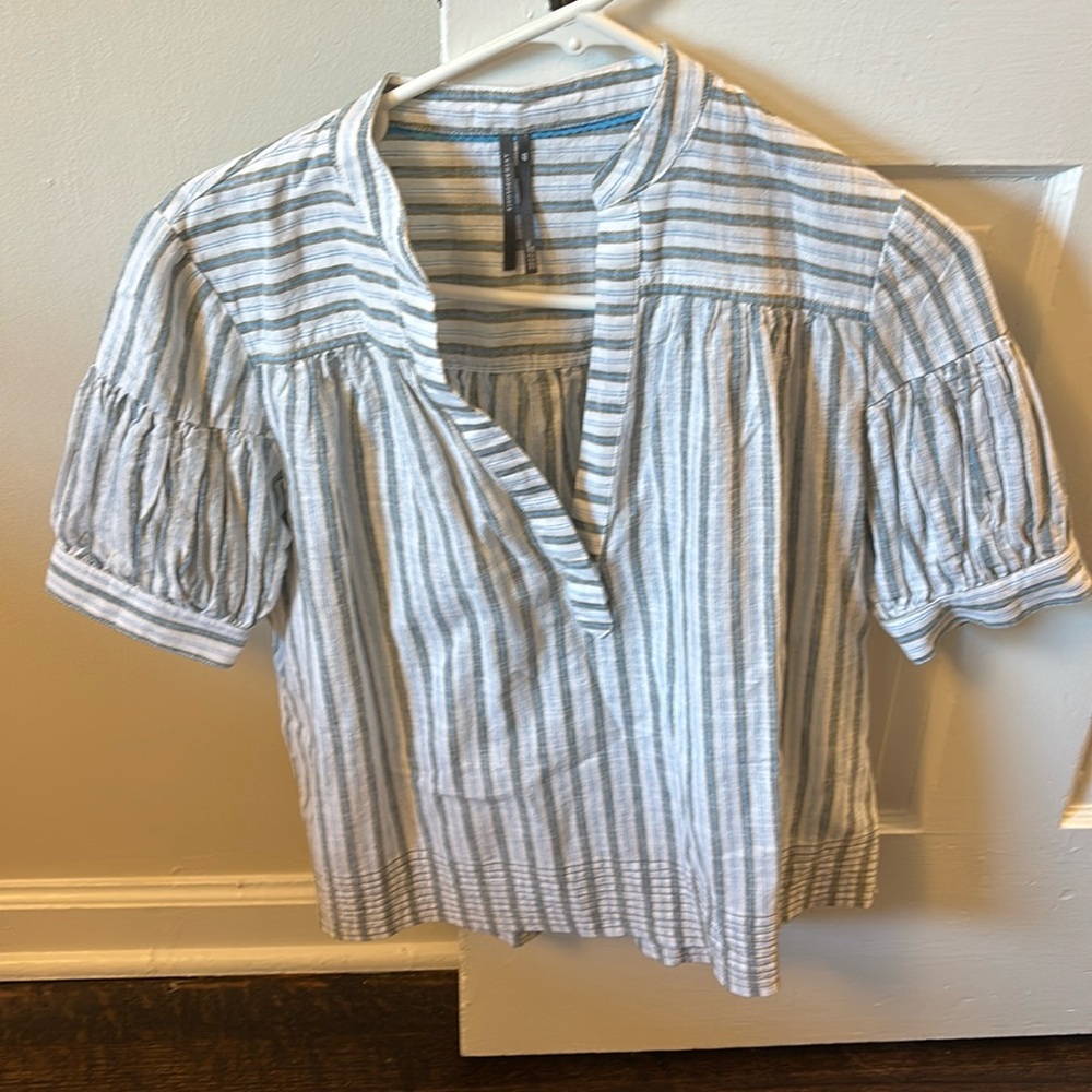 Anthropologie Linen Shirt XSP